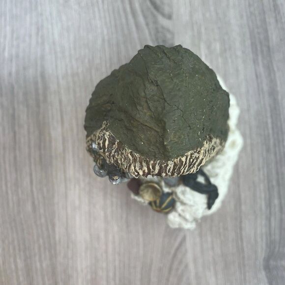 JUNE MCKENNA 1990 VICTORIAN SANTA WITH SLED SCULPTURE L.E 970/7500 SIGNED - Picture 11 of 11